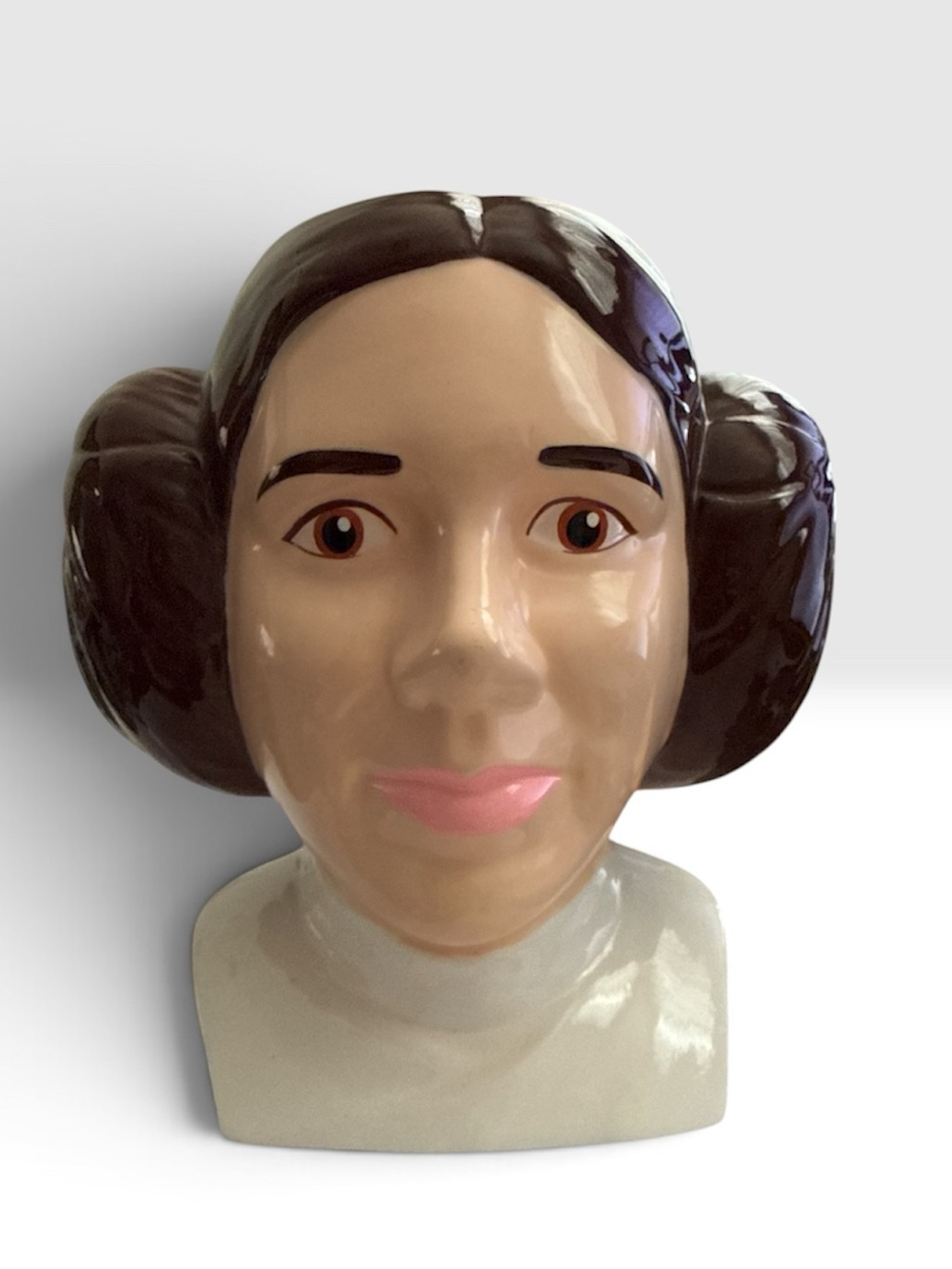 1997 Star Wars Princess Leia Ceramic Figural Mug Vintage Applause Lucasfilm